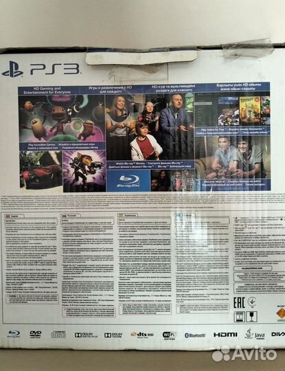 Sony playstation 3 super slim 300gb не прошитая