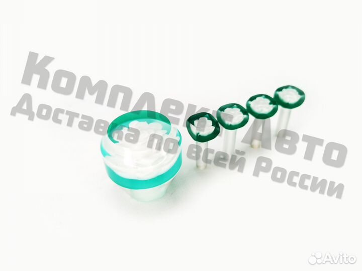 Ручка кпп розочка + кнопки дверей Ваз Белая