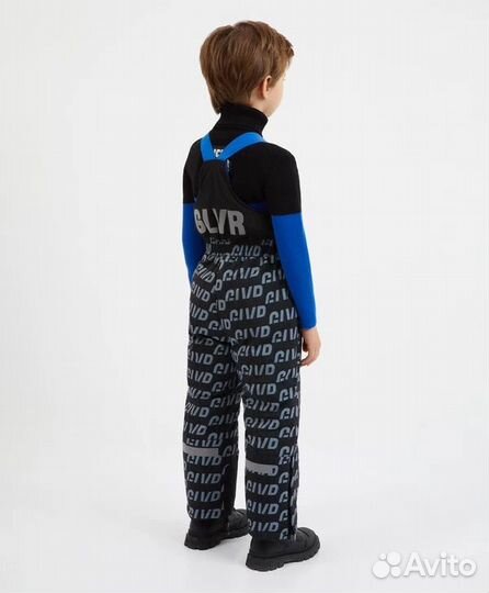 Полукомбинезон зимний черный Gulliver 122