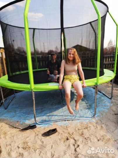 Батут с сеткой 366 см Доставка