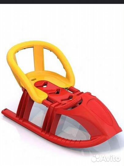 Сверхлегкие санки с шубкой