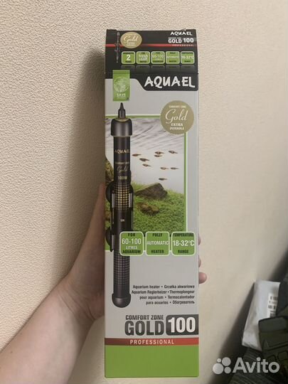 Нагреватель для аквариума aquael 100