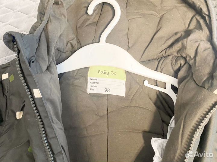 Новый детский зимний комбинезон Baby go 98 размер