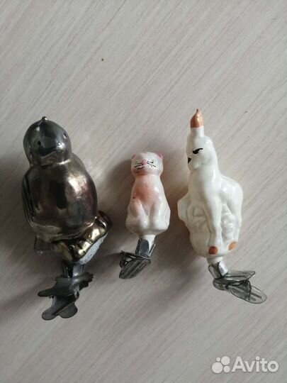 Елочные игрушки советские