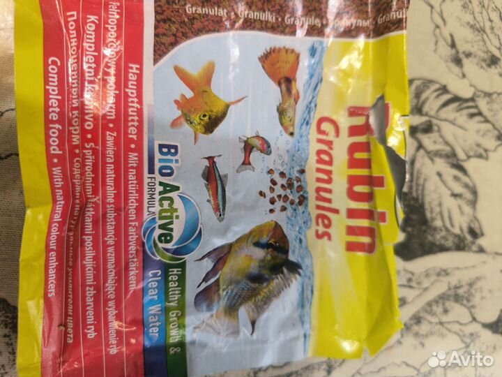 Корм для аквариумных рыбок