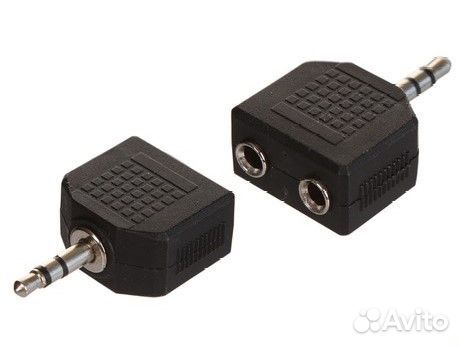 Переходники AUX аудио Jack 2.5-3.5 мм / RCA
