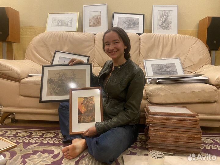 Картина по фото на холсте. Художник