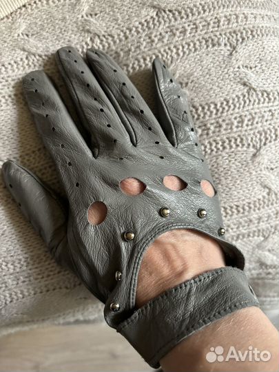 Перчатки женские натуральная кожа 6,5 (17)