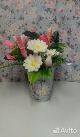 Букет из мыла