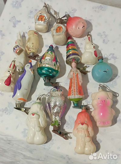 Елочные игрушки СССР