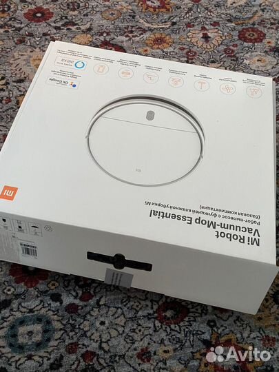 Робот пылесос xiaomi mi robot vacuum mop essential