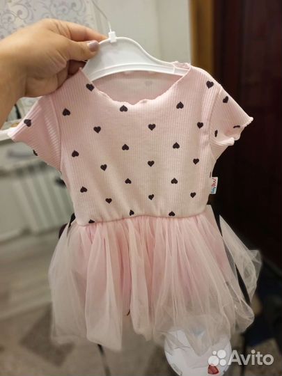 Платье для девочки 86