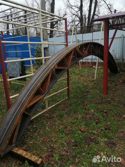 Фермы металлические для навеса