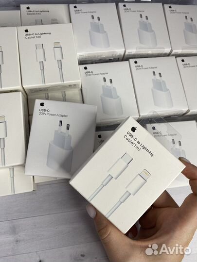 Оригинальная зарядка на iPhone 20w