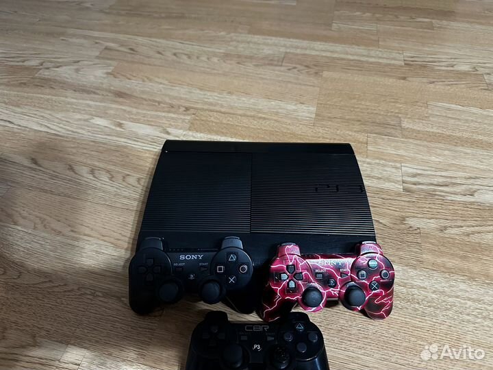 Sony PS3 super slim прошитая 500GB