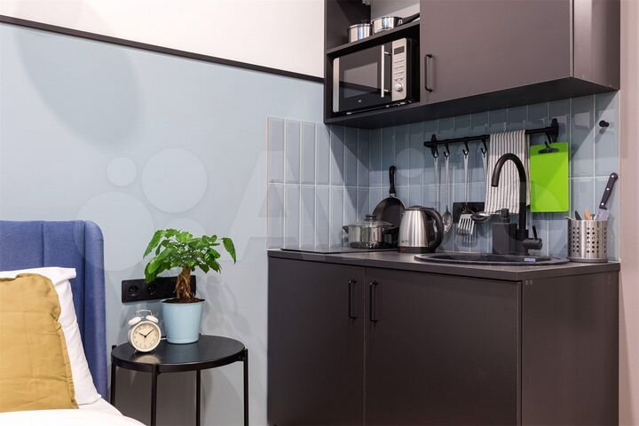 Квартира-студия в апарт-отеле, 13 м², 2/2 эт.