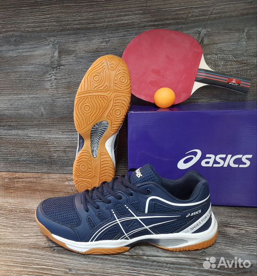 Кроссовки Asics для тенниса артикул 2219 синий