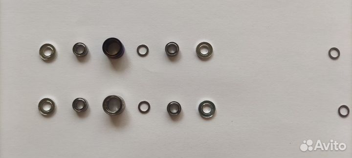 Титановый ролик лесоукладывателя Shimano(комплект)