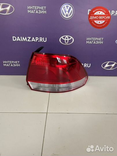 Фонарь задний volkswagen polo (10-15) правый