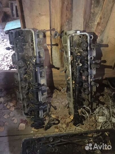 Головки от двигателя газ 53
