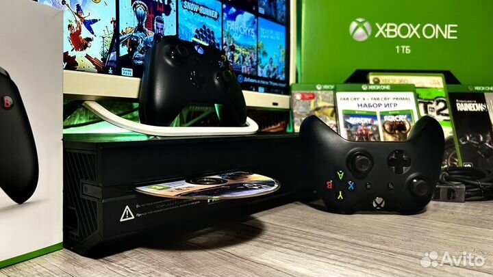 Xbox One + 947 игр Доставка и Гарантия