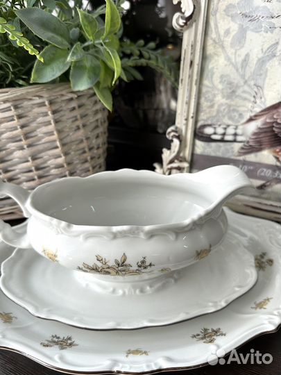 Блюдо и соусник Weimar Германия