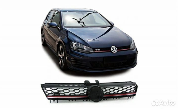 Фары и решетка golf 7 gtd, gti
