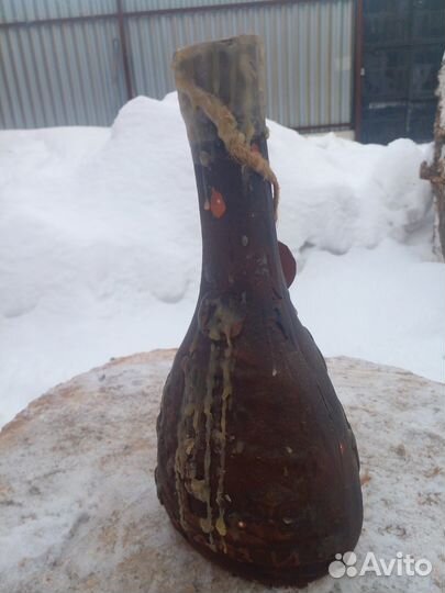 Бутылка керамическая