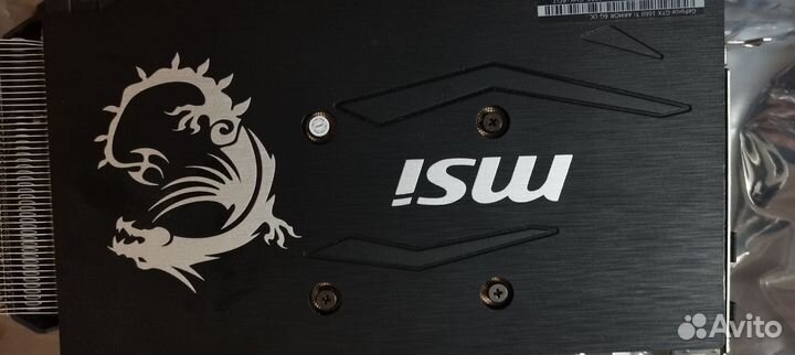 Видеокарта MSI GeForce GTX 1660 Ti armor OC