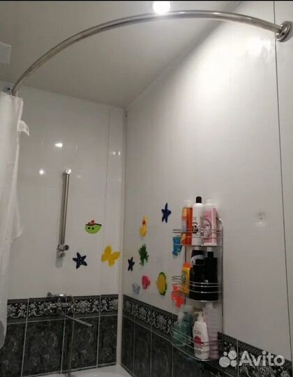 Карниз для ванной Угловой Асимметричный