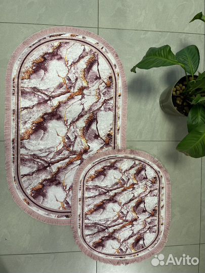 Коврики для ванной новый набор