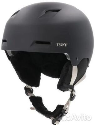 Шлем горнолыжный утепленный