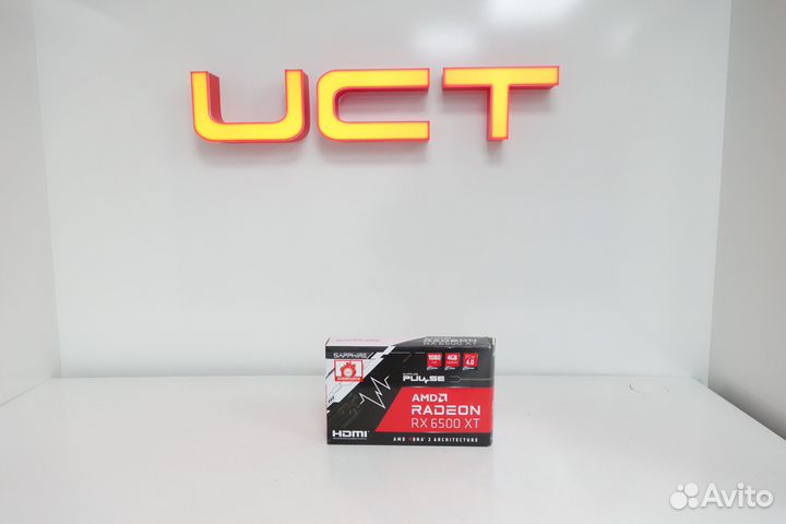 Видеокарта sapphire pulse AMD radeon RX6500 XT 4GB