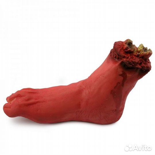 Прикол нога