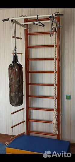 Детская шведская стенка деревянная