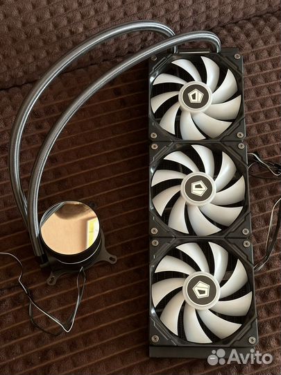 Система водяного охлаждения id cooling 3 секции