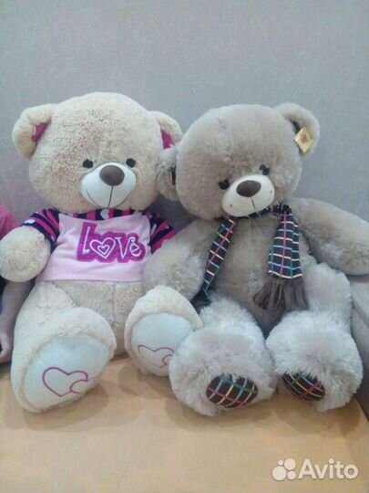 Плюшевые медведи новые
