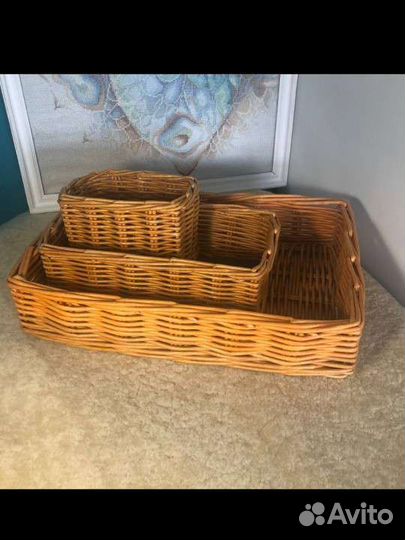 Корзина плетеная