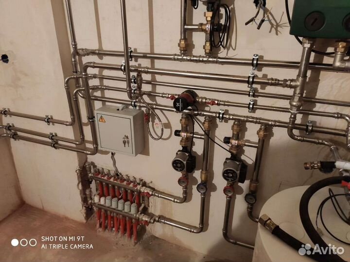 Монтаж систем отопления. Сантехник