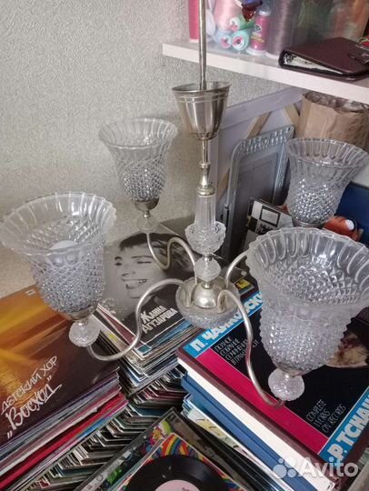 Люстра хрустальная СССР