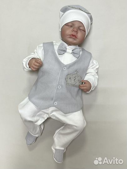 Новые комплекты на выписку из роддома, крестины