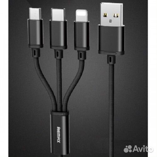 Кабель Remax RC-131a Gition Series 3 in 1 Charging