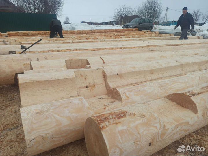 Срубы ручной рубки на заказ