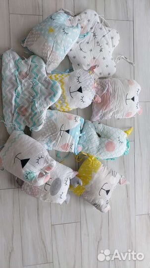 Бортики в кроватку