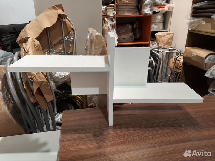 Полка книжная S33 белая