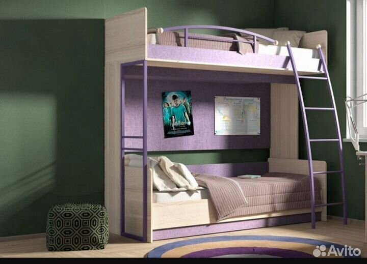 Детская кровать 2в1