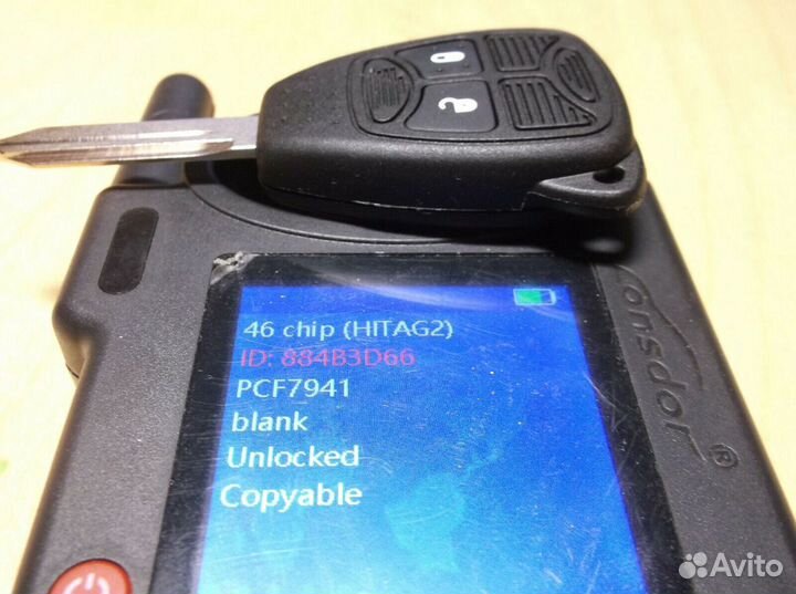 Chrysler/jeep/Dodge ключ иммобилайзера