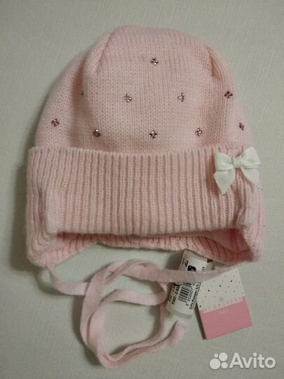 Шапка для девочки зимняя