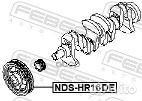 Шкив коленвала HR16DE ndshr16DE Febest