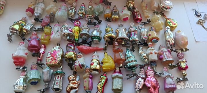 Елочные игрушки. СССР